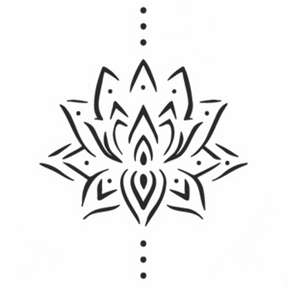 Lotus Meditation Tattoo